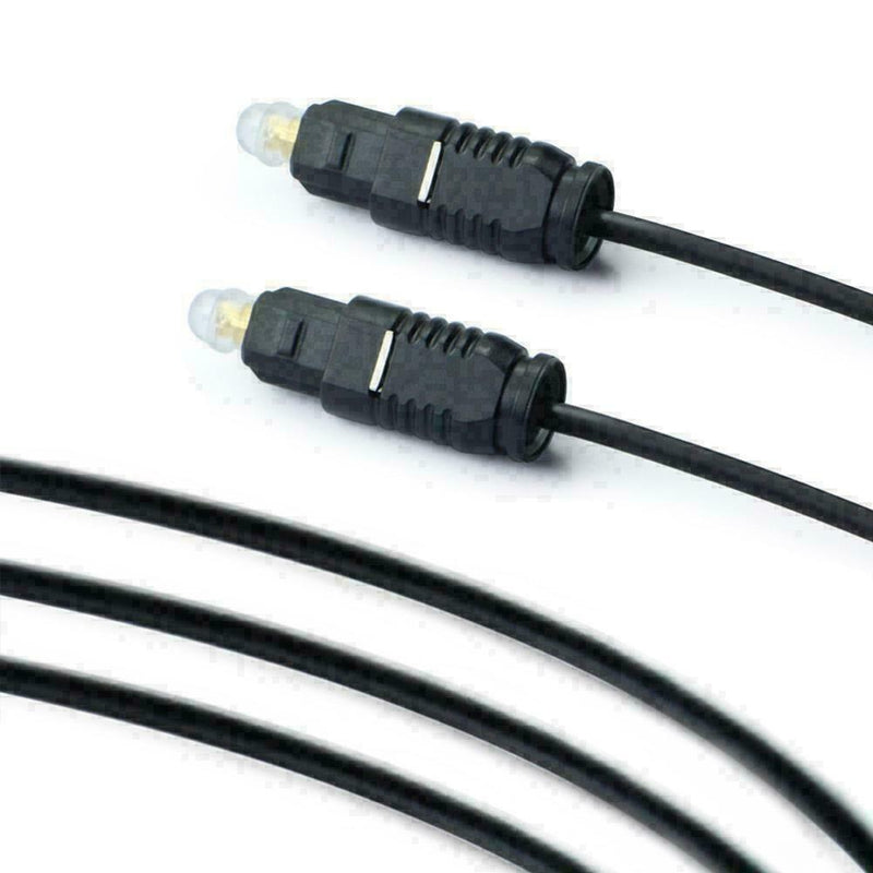 2M 6FT Digital Fiber Optic Audio Cable Cord Optical SPDIF New For TV TosLin X5H4