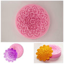 Flower Shape Fondant Mold Silicone Sugarcraft Cake Decorating DIY Mould top