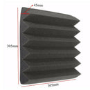 8Pcs 305 x 305 x 45mm Soundproofing Foam Acoustic Foam Sound Treatment Stud J7B2