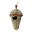 Birds Cages Garden Ornament Artificial Bird Nest Straw Bird Nest Woven Bird