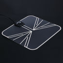 High Quality Digital Indoor HD TV Antenna Box Flat Design High Gain 75 OHM