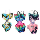 5Set Popular Summer Beach Siamese One-piece Swimsuit Swimwear Bikini Bathing