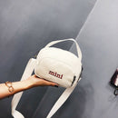 Canvas Handbag Mini Single Shoulder Bag Crossbody Messenger Bags Women Bag