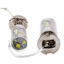 Super Bright H3 80W 6000K Halogen LED Chips Headlight Bulbs Conversion Kit Lamps