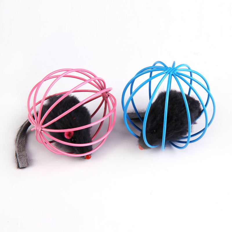 Pet Cat Lovely Kitten Gift Funny Play Toys Mouse Ball Brand New