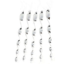 Bird Repellent Wind Twisting Scare Rods Reflective Ornamental Spiral Deterr ME