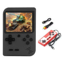 Classic 500 Games Video Player Rechargeable Handheld Game Console (Black)