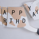 happy birthday cow paper banner hanging diy party decor bunting suppliesBX