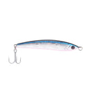 1pc fishing lure 13.5g 80mm sinking pencil lure metal hard bait hook 2