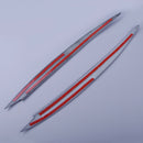 2PCS Black Head Light Brow Eyelid Cover Trim Fit for VW Golf MK7 GTI 13-18