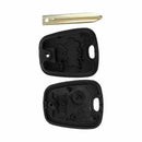 2 button of remote control shell for citroen saxo berlingo picasso N3B5