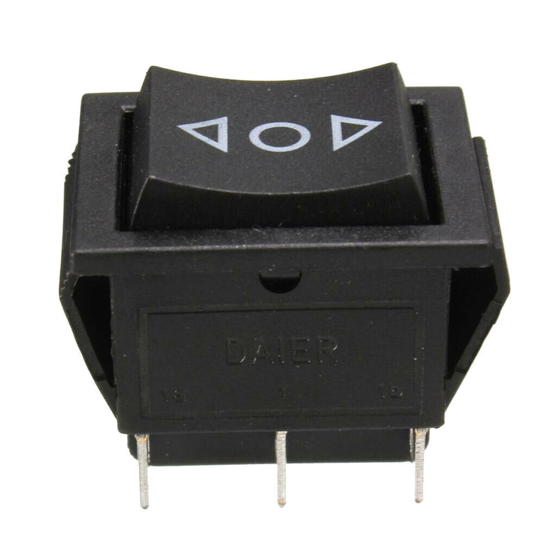 4x 6-Pin DPDT ON-OFF-ON 3-Position 250V/10A 125V/15A Snap in Boat Rocker Switch