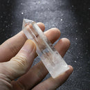 Clear Quartz Crystal Point Natural Wand Specimen Reiki Healing Stone 60-70mm AU.