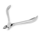 Stainless Steel Single Spring Screw Cuticle Tong for Nail Art Manicure Pedi Q9U9