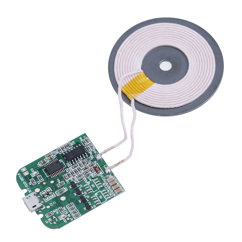 S6 diy Qi wireless charger PCBA circuit board with coil wireless charging JClj