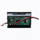 Mini Panelmeter Voltage Voltmeter DC 7 - 120V 20mA Red Two Cables