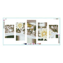 Flower 5D DIY Full Drill Diamond Painting 5-pictures Combination Kits Gift