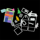 House Metal Cutting Dies Embossing Stencil DIY Scrapbooking Album Card Mold