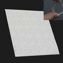 100 pcs 1" Clear Epoxy Adhesive Circles Dome Bottle Cap Seals Stickers 2mm YM