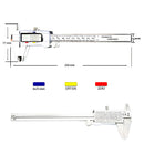 0-150mm Digital Electronic Vernier Caliper Micrometer Measuring Ruler Gauge A