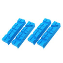 4pcs Universal Woodworking Bench Vise Soft Jaw Pads Vise Protection Strip