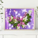 5D DIY Full Drill Diamond Painting Flowers Bird Cross Stitch Embroidery Kit