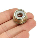 Universal M10x1.25 Left Hand Thread Blade Nut For Strimmer Cutter Trimmer B4B6