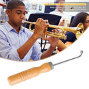 Professional Solid Wood Handle Repair Tool Trumpet Elbow Maintenance Care