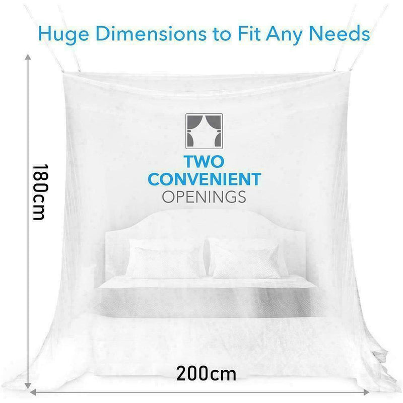 New Large Camping Mosquito Net Indoor Outdoor Insect Netting Storage Tent Y0R7