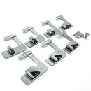 Rolled Hemmer Presser Foot For Brother Singer Janome Sewing Machine 7Pcs In