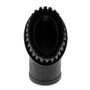 Vacuum Cleaner Bristle Brush Oval Dusting Brush for 32mm/1.25" Vacuum Black