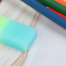 6Pcs Colorful Jelly Rubber Eraser Pencil Erasers for Kids School StationaryJC Hn