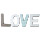 Wooden Village Retro LOVE Letter Ornaments Table Desk Decor Home Supplies