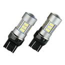 T20-2835-27SMD 860LM Lumen 21W LED Turn Single Light Bulbs (Pair)