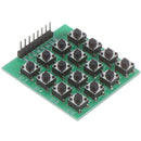 1Pc 4x4 Matrix Keypad Keyboard module 16 Botton For Arduin Gw