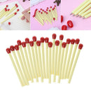 20Pcs Match Shape Creative Ballpoint Pens Novelty Ballpen School Stationery Gift