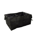 Black Universal Foldable Car Organizer Trunk Box Portable Bag Storage Case Cargo