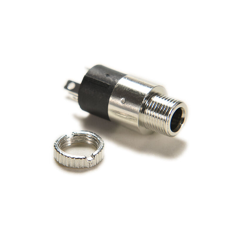 10X PJ-392 3 Pin 3.5mm Stereo Headphone Audio Video Jack Socket  Plug With Nut3C