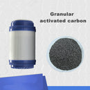 5Pcs/Set 5 Inch Water Purifier Udf Granular Activated Carbon Filter Cartrid