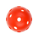 20x Plastic Hollow Golf Balls Perforated Practice Training Sport Ball Orange