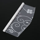White Frosted Window Film Frost Etched Glass Sticky Back Plastic 45cm x 2m  T6M8