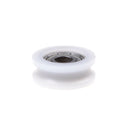 New 4*15*6mm U Groove Metal Shield Nylon Pulley Wheels Roller Ball Bearings  JR
