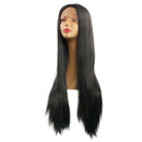 Human Hair Wigs Brazilian Hair Wig Natural Hairline Long Straight Hair Blac
