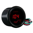 Car Black 2 Inch 52mm Red Digital LED Electronic Water Temp Temperature Gau