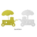Umbrella DIY Cutting Dies Stencils Scrapbooking Embossing Craft Album Card