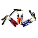 1x motorcycle turn signal light led indicator universal blinker flasher blueS,a