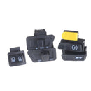 6pcs Turn Signal Headlight Horn Ignition Start Switch Button Set Scooter Part JR
