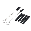 Pack Of 6 pcs Piano Tuning Mutes Tuning Tools/ Rubber Mutes KIT Black