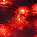 Valentine'S Day Party Decorations, Valentine Heart Shaped String Light BatteW4D1