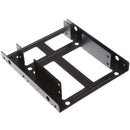 Dual2.5" To 3.5" SSD To HDD Adapter Mounting Bracket Hard Drive Holder